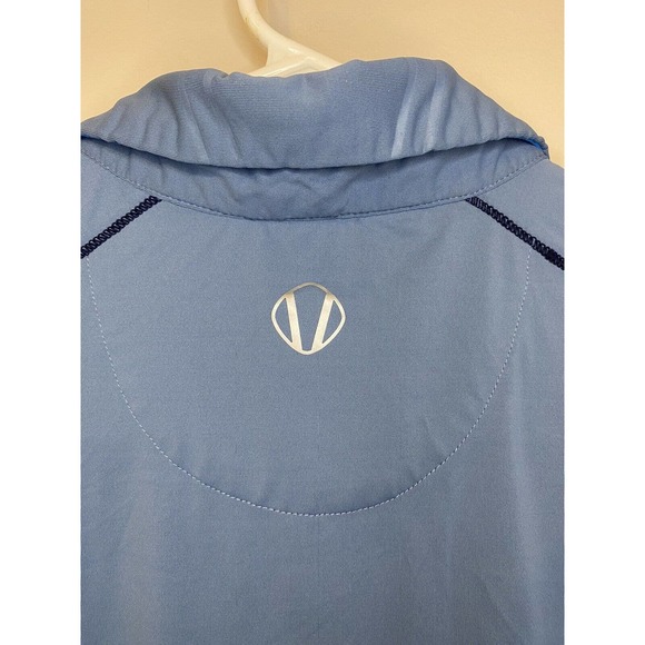 Sunice Size MEDIUM Blue Gray‎ Polo Golf Shirt Performance Sportswear - Picture 5 of 7